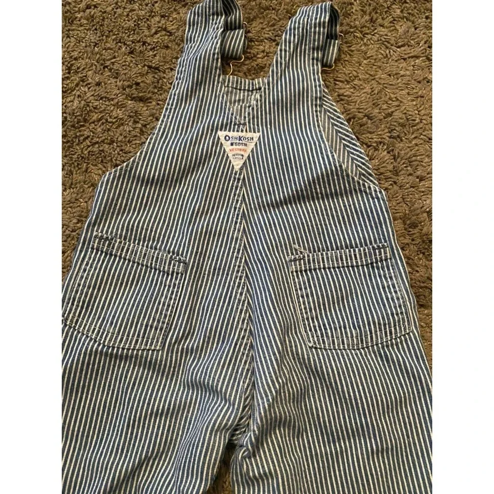 Vtg‎ oshkosh vestback overhalls 3 toddler
